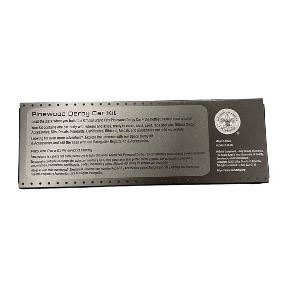 NIP New 2012 Pinewood Derby PWD Wood Car Kit - Picture 6 of 6